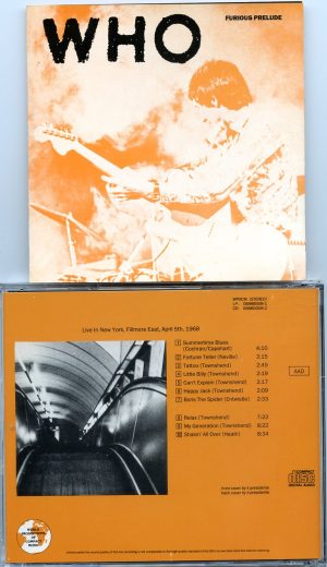 Who – Live in New York – Filmore East – April 5th 1968