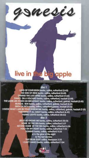 P. Gabriel  /  GENESIS  /  P. Collins - Live In The Big Apple  ( Great Dane ) ( 2 CD SET )