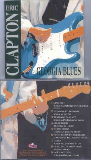 Eric Clapton - Georgia Blues ( Red Phantom ) ( American Tour 1987 with Stevie Ray Vaughan & Albert King )