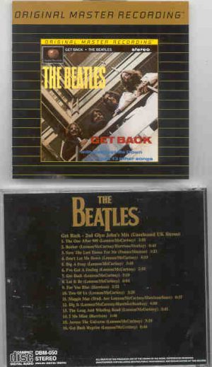 The Beatles - Dr. EBBETTS DBM 050 - GET BACK - 2ND GLYN JOHN'S MIX - UNRELEASED UK STEREO