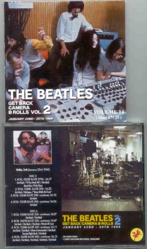 The Beatles - Get Back CAMERA B Rolls Vol. 14 ( Discs 27 & 28 ) ( Unicorn ) ( 2 CD SET )