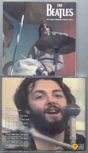 The Beatles - Get Back CAMERA B Rolls Vol. 3   ( Discs 5 & 6 )  ( Unicorn ) ( 2 CD SET )