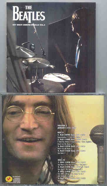The Beatles - Get Back CAMERA B Rolls Vol. 5 ( Discs 9 & 10 ) ( Unicorn ) ( 2 CD SET )