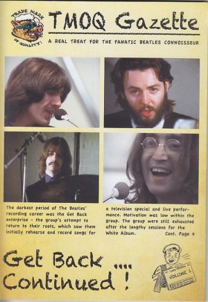 The Beatles - Get Back ... Continued  ( 2 CD - 24 Pages Full Size Book ) ( His Master's Choice 2011 )