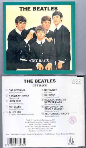 The Beatles - Get Back ( Oil Well Recs. )