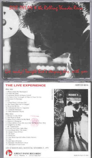 Bob Dylan - Get Ready Tonight Bob's Staying Here With You ( 2 CD set ) ( Great Dane )