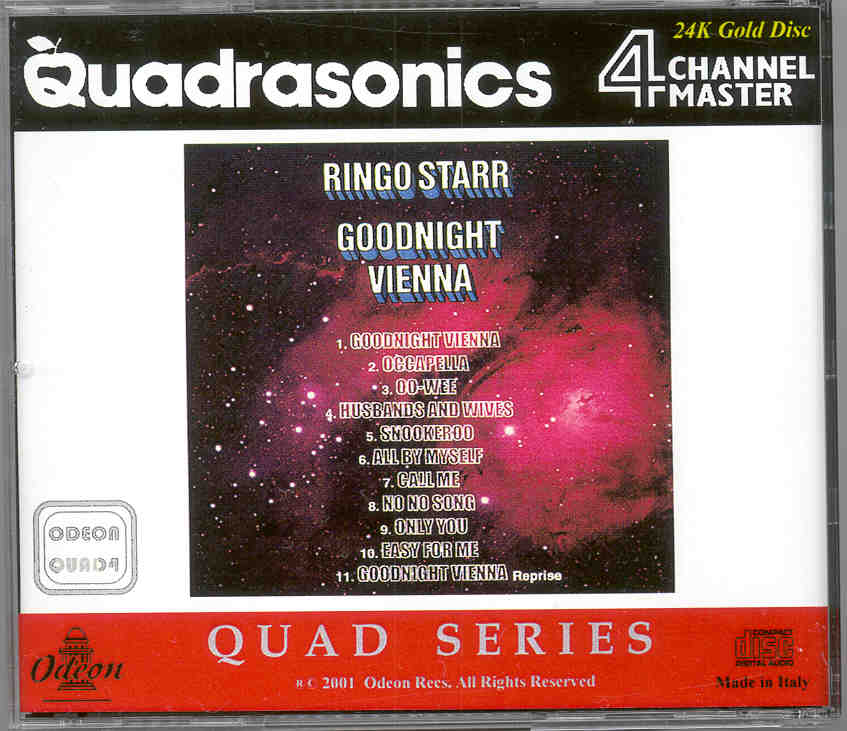 Ringo Starr - Goodnight Vienna Quadraphonic ( Odeon Quadraphonics )
