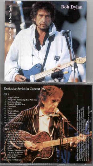 Bob Dylan - Good To Be In New York ( 2 CD SET ) ( Live in New York )
