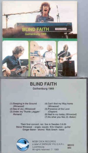 Eric Clapton - Gothenburg 1969 ( BLIND FAITH in Sweden 3-6-1969 )