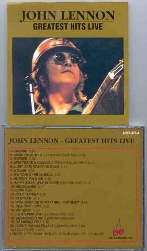 John Lennon - Greatest Hits Live