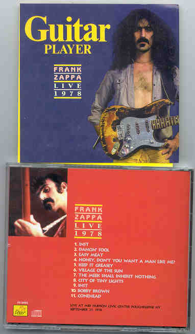 Frank Zappa - Guitar Player ( Live at Mid Hudson Civic Center , Poughkeepsie , NY , September 21st , 1978 )