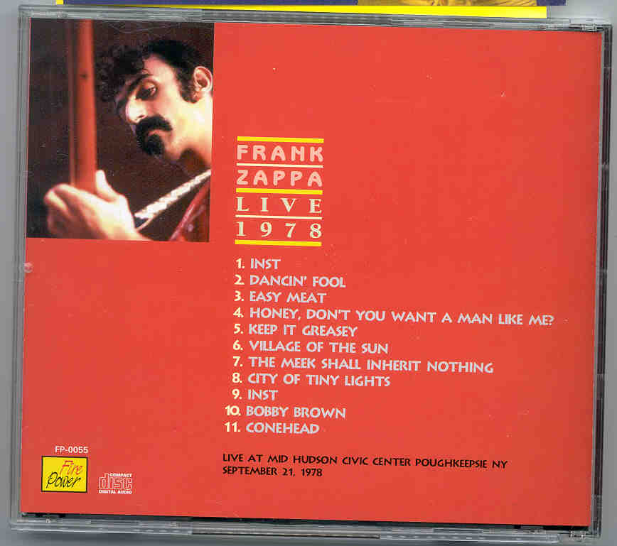 Frank Zappa - Guitar Player ( Live at Mid Hudson Civic Center , Poughkeepsie , NY , September 21st , 1978 )