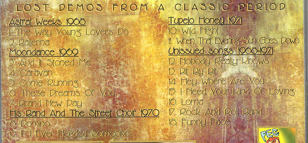 Van Morrison - Gypsy Soul ( The Lost Demos From The Classic Period )( VIGOTONE - PEGBOY )
