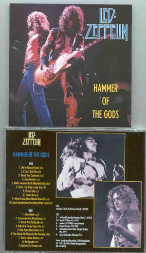 Led Zeppelin - Hammer Of The Gods  ( Silver Rarities )  ( 2 CD SET ) ( Montreaux 1970 plus ten bonustracks )