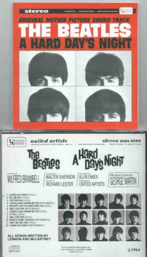 The Beatles - A Hard Day's Night Original Soundtrack ( US Stereo )