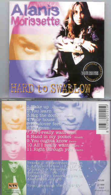 Alanis Morissette - Hard To Swallow ( Live in 1995 in LA , California . Bonustracks in Germany and Holland ) ( KTS )