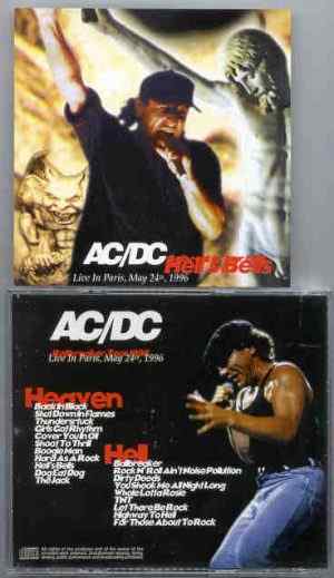 Ac-Dc - Hell's Bells ( 2 CD SET ) ( Live in Paris , France , May 24th , 1996 )