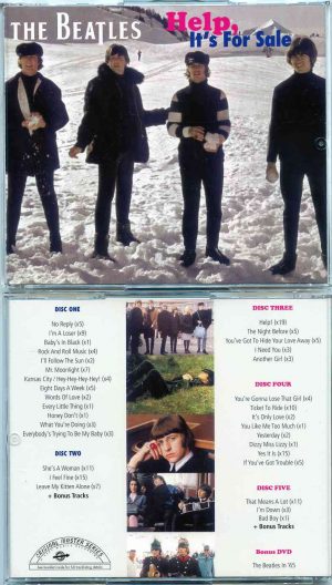 The Beatles - Help  It's For Sale ( 5 CD / 1 DVD SET plus 44 pages Booklet )