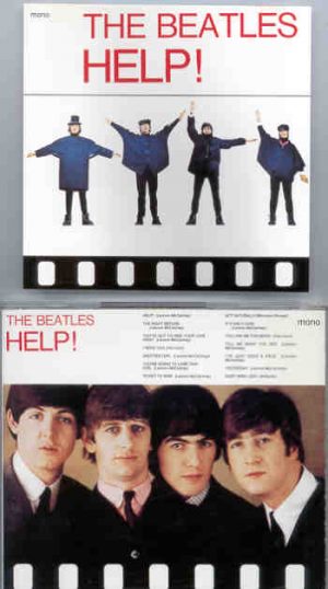 The Beatles - Help  Mono ( Rare German Cover )