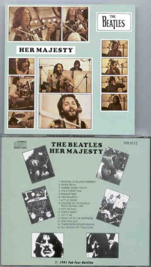The Beatles - Her Majesty ( Rare German release )