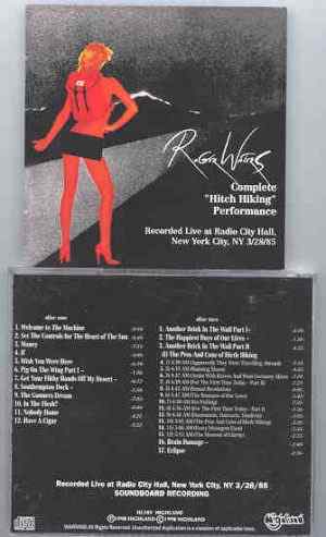 Roger Waters - Hitch Hiking Live    ( 2 CD!!!!! set )  ( Highland )