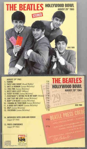 The Beatles - Hollywood Bowl STEREO Vol. 2 ( Midnight Beat )