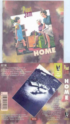 Pearl Jam - Home ( 2 CD SET ) ( Pluto - Great Dane Recs ) ( Seattle Center Arena 12-8-1993 )