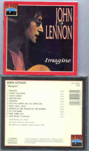 John Lennon - Imagine Live 1972 ( On Stage Recs )