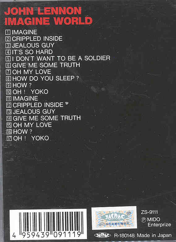 John Lennon - Imagine World ( Mido Enterprize )