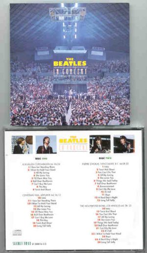 The Beatles - In Concert  ( SECRET TRAX ) ( 2 CD SET )