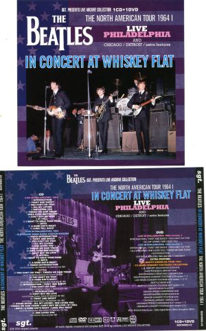 The Beatles - In Concert At Whiskey Flat ( 1 CD - 1 DVD ) ( 2016 SGT. Records )