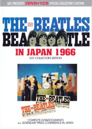 DVD The Beatles - In Japan 1966 ( 2 DVD + 1 CD ) ( 2013 Sgt Collector's Edition )