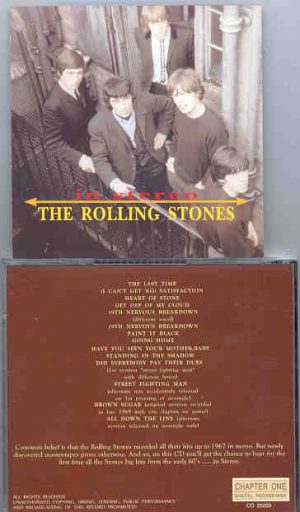 Rolling Stones - In Stereo ( Chapter One Recs )