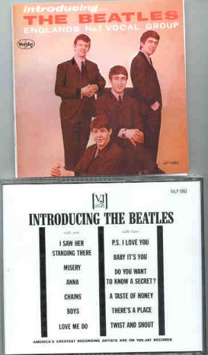 The Beatles - Introducing ... The Beatles ( VEE JAY MONO )  ( Version 1 Column Back )