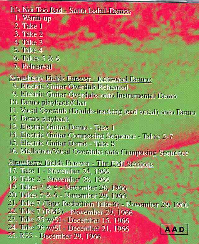 John Lennon - It's Not Too Bad ( Vigotone )