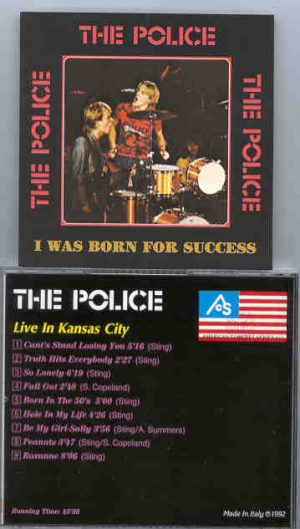 Sting / The Police - I Was Born For Success ( The Police ) ( Live In Kansas City )