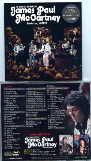 Paul McCartney featuring Wings – TV Special Program (1 CD + 1 DVD)