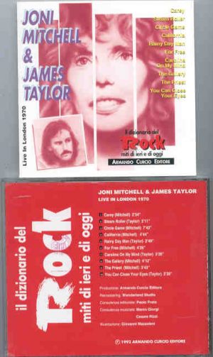James Taylor - Live In London 1970 ( With Joni Mitchell )