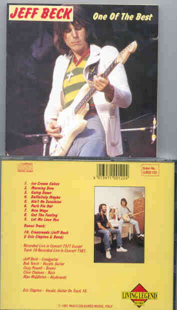 Jeff Beck - One Of The Best ( Living Legend ) ( Live In Concert 1971 )