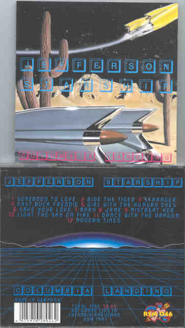 Jefferson Airplane - Columbia Landing ( J. Starship Live At Columbia , Maryland , USA , 1981 )