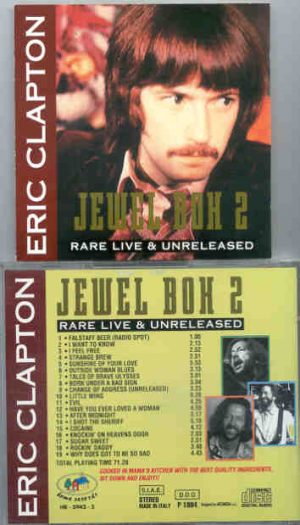 Eric Clapton - Rare Live & Unreleased - Jewel Box 2