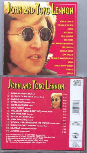John Lennon - John And Yoko LIVE  ( DV More Recs )