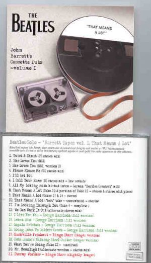 The Beatles - John Barrett Tapes Vol. 1