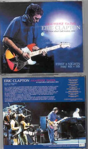 Eric Clapton - Judgment Nights Part 1 ( 3 cd set ) ( First 2 Nights at Royal Albert Hall , May 4th & 5th , 2004 ) ( Slunky )