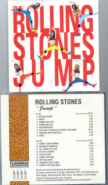 Rolling Stones - Jump ( 2 CD!!!!! set ) ( Flashback ) ( London , UK , November 1973 )