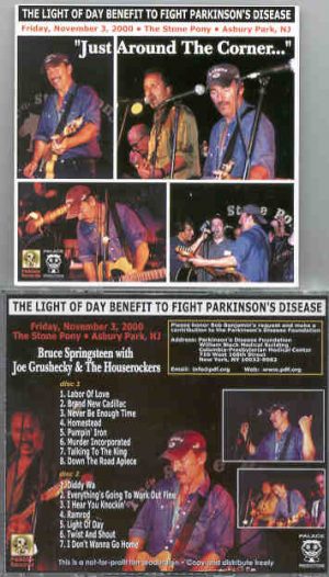 Bruce Springsteen - Just Around The Corner ( 2 CD SET )( Nov 3rd , 2000 , Stone Pony , Asbury , NJ )