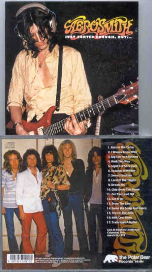 Aerosmith - Just Sorted Enough , But...  ( Veteran's Auditorium , Columbus , Ohio , March 24th , 1978 )