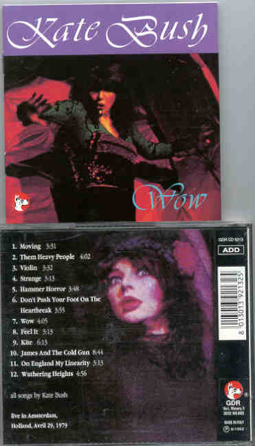Kate Bush - Wow ( Live in Amsterdam , April 29th , 1979 )( Great Dane Recs )