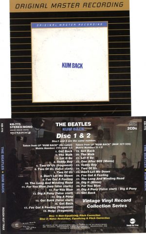 The Beatles - Kumback ( 2 CD SET ) ( 2016 Rough Kut Trax )