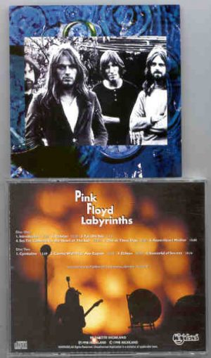 Pink Floyd - Labyrinths  ( 2 CD  SET ) ( Highland ) ( Pavillion de la Jeunesse , Quebec , November 10th , 1971 )